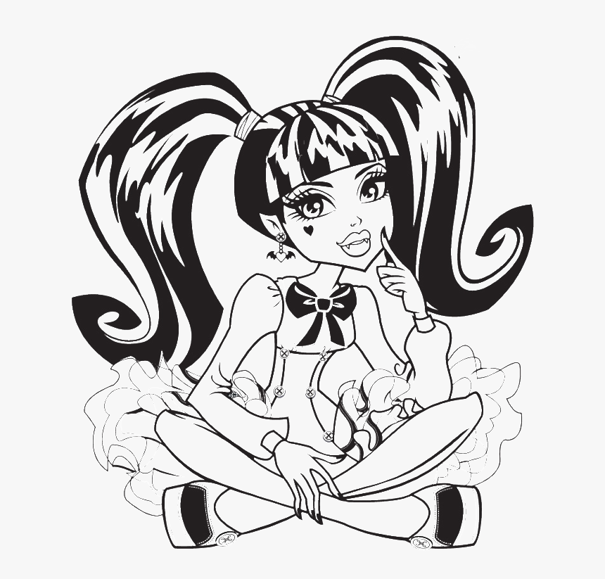 Monster High kolorowanki